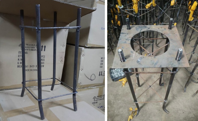 Selection and installation of light pole