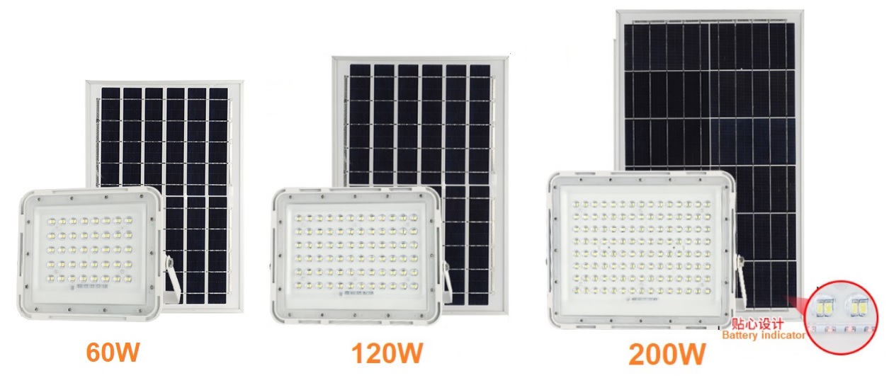 competitive price solar flood lights outdoor low cost bulk production for warehouse-2