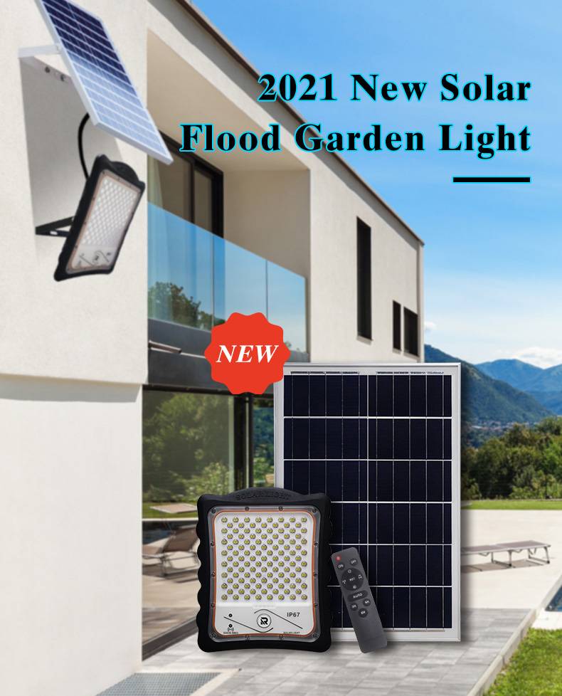 solar led flood light hot-sale bulk production for barn