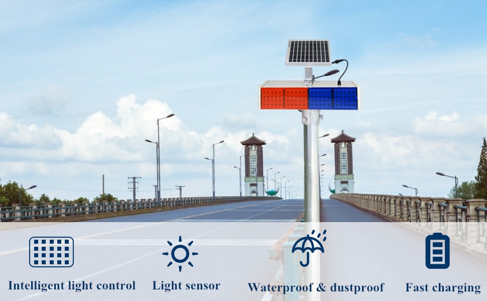 Litel Technology universal solar led traffic lights hot-sale for alert-1