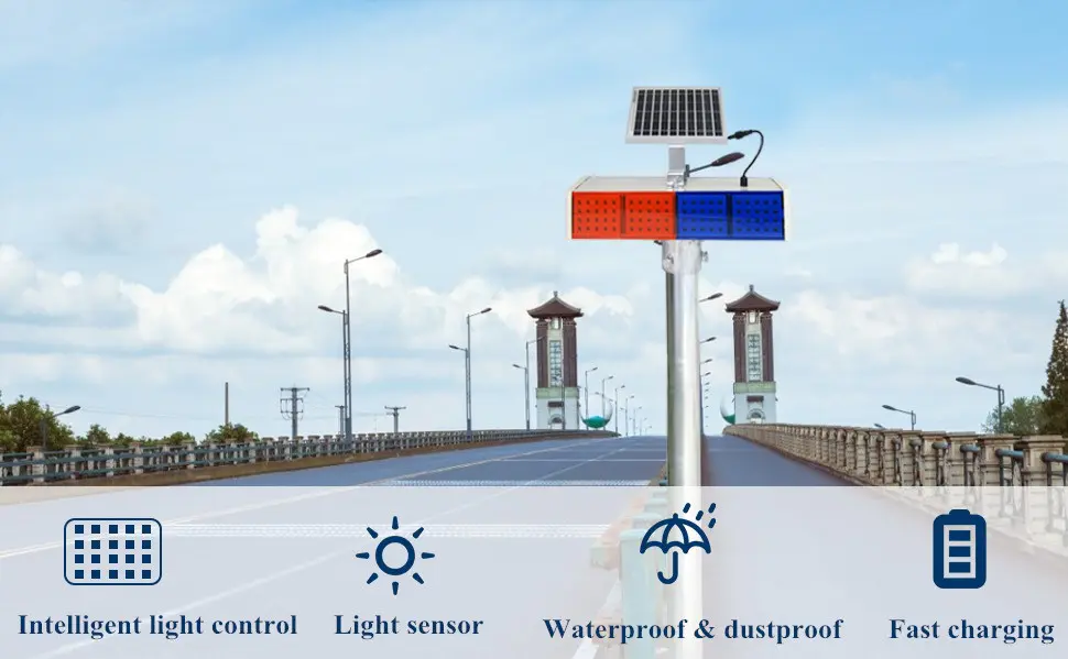 Litel Technology universal solar led traffic lights hot-sale for alert