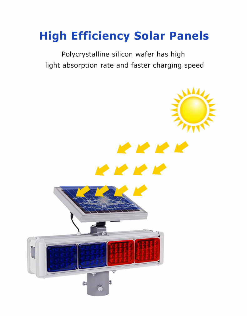 Litel Technology universal solar led traffic lights hot-sale for alert-8