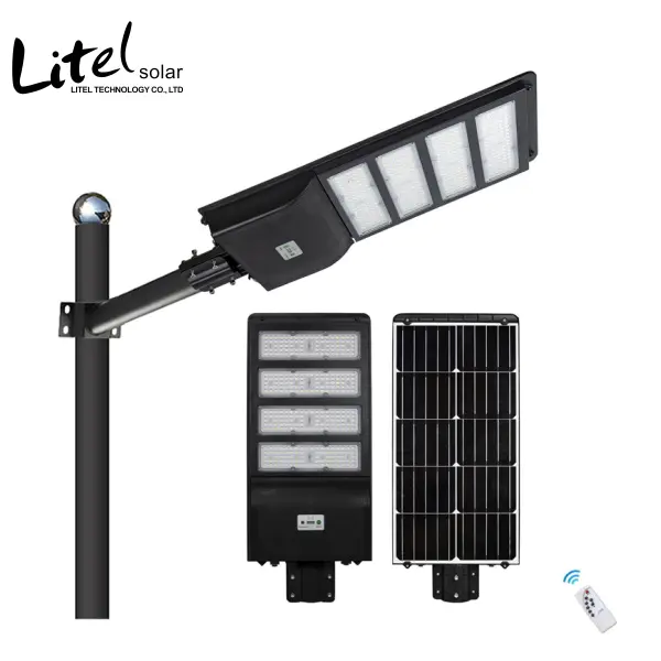 Outdoor all in one Mono Solar street Light with Wireless Motion Sensor Remote Control