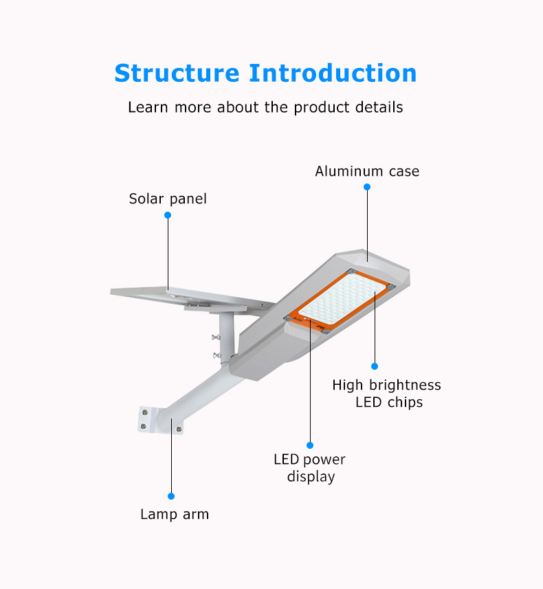 Litel Technology low cost solar street lighting system easy installation for warehouse