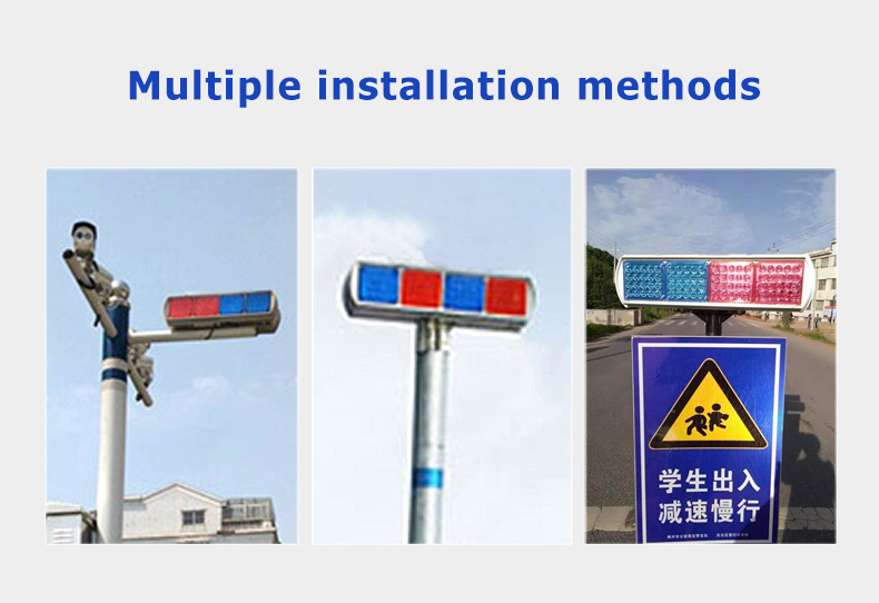 Litel Technology universal solar led traffic lights bulk production for road-12
