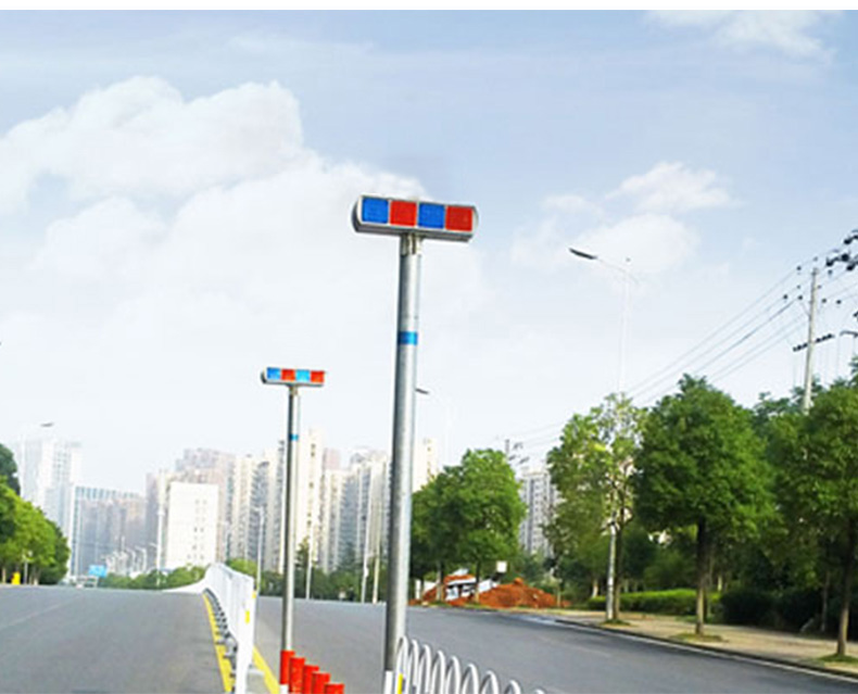 universal solar led traffic lights usb at discount for high way-14