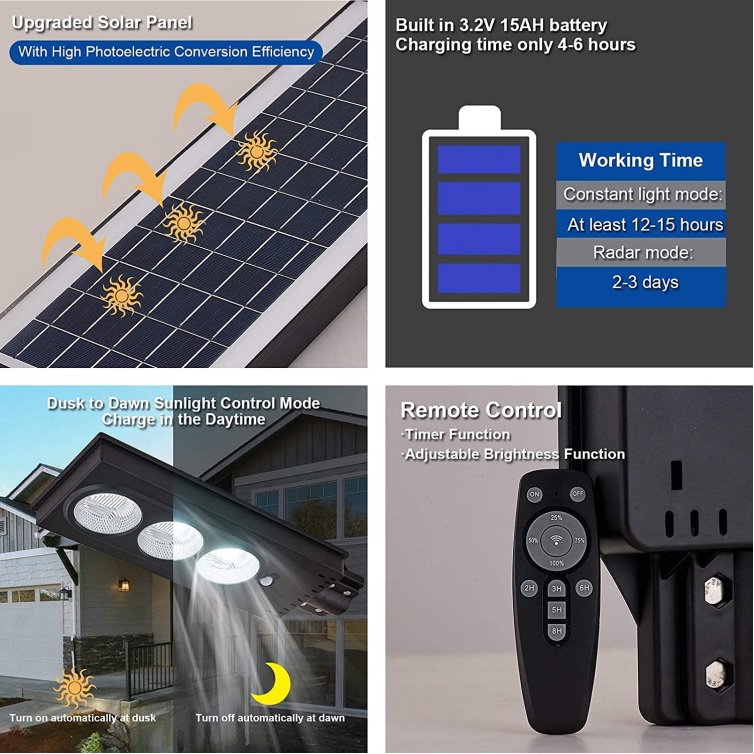 hot-sale all in one solar street light light inquire now for garage