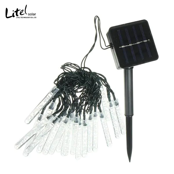 100 Led Water Drop Solar Powered Lights with 8 Modes