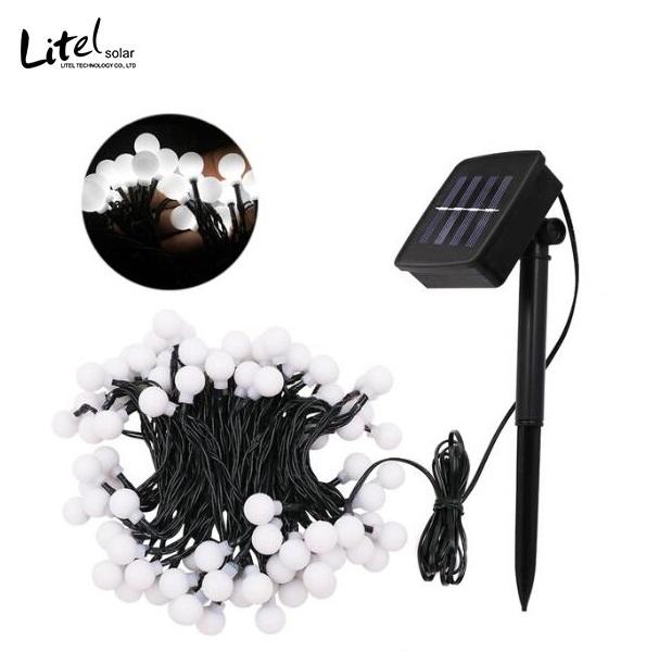 100LED Globe Ball Fairy solar String Light For Indoor Outdoor Party Wedding Christmas