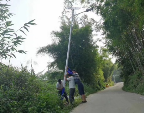 How to install solar street lights?