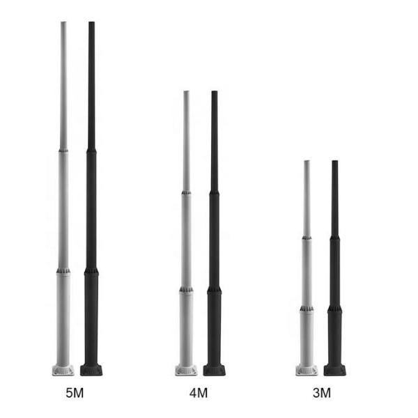 TAPERED ROUND STEEL SECTIONAL STEEL POLES