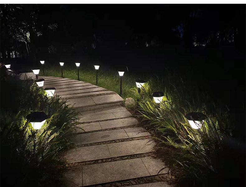 thumbnail image 2 of DEYUOAU Super Bright Solar Lights 6-Pack - Waterproof Outdoor Garden Lighting 2 of 13