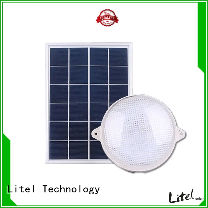energy-saving solar outdoor ceiling light low cost for street lighting Litel Technology