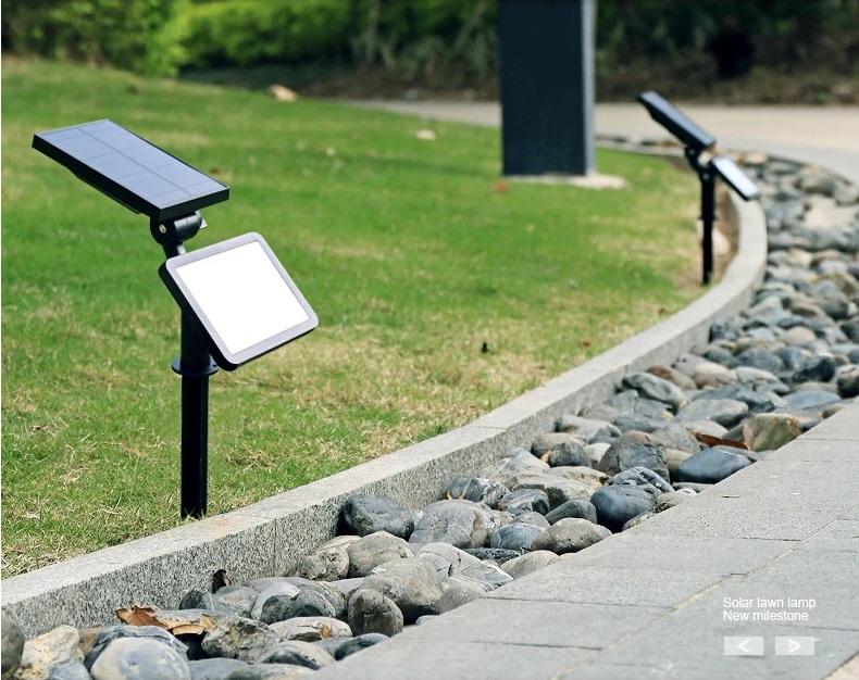 wireless solar panel garden lights porch abs for garden-1