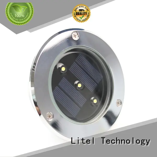 Litel Technology wall mounted small solar garden lights power for gutter