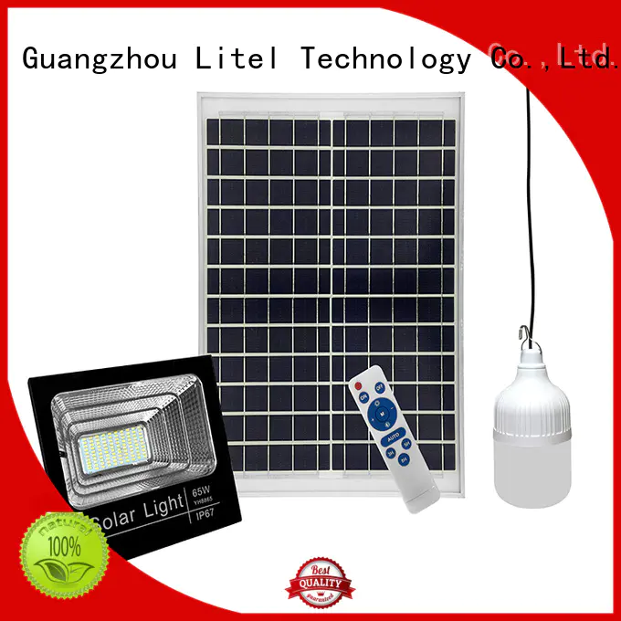 solar powered flood lights outdoor low cost for patio Litel Technology