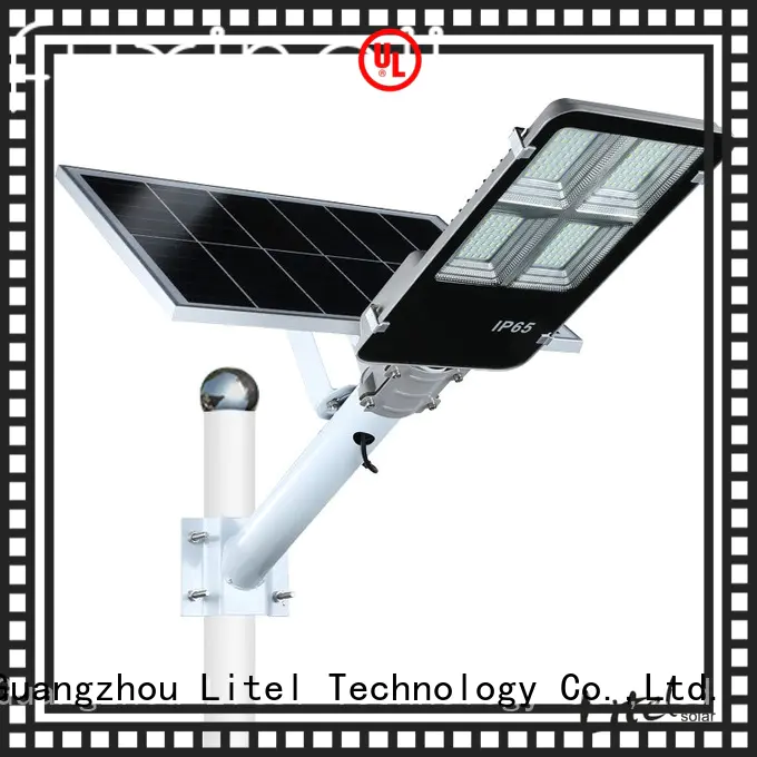 Litel Technology wall mounting best solar street lights sensor remote control for patio