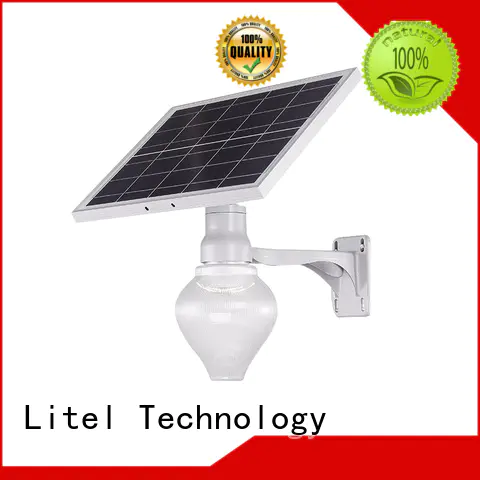 เทคโนโลยี Litel กันน้ำน้ำท่วมสวนพลังงานแสงอาทิตย์ริบหรี่สำหรับสนามหญ้า