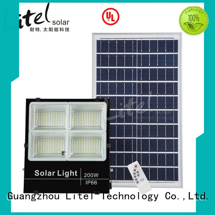 Litel Technology best quality solar powered flood lights low cost for patio