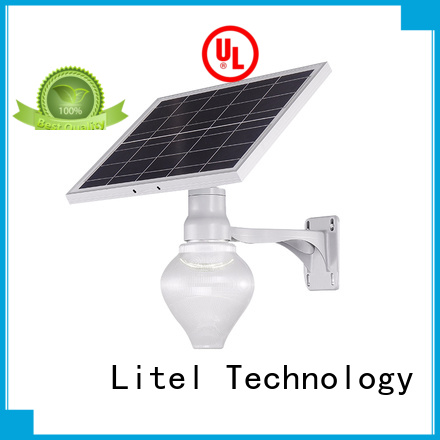 Litel Technology wall mounted solar panel garden lights buy for lawn