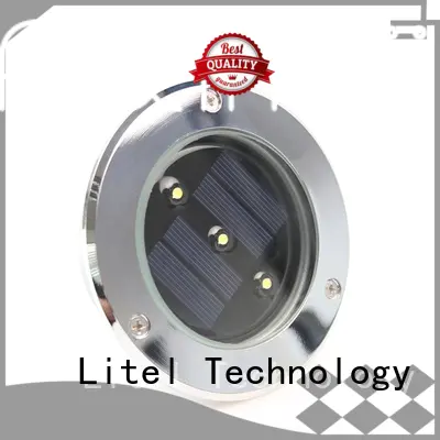 Litel Technology waterproof best solar garden lights pole for landing spot