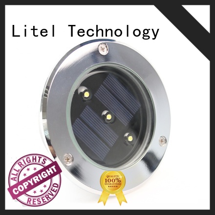 Litel Technology motion solar garden lights lamp for landing spot