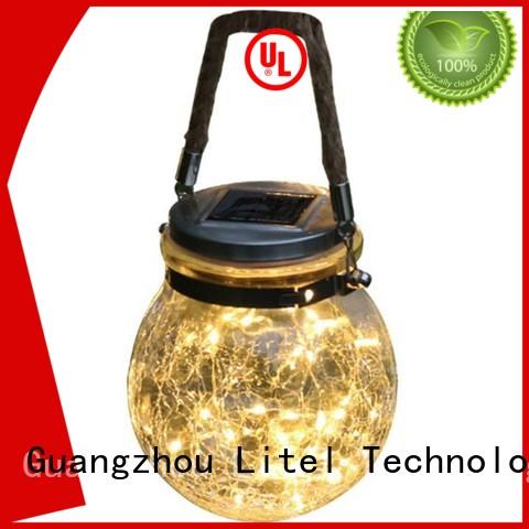 30Leds Solar Mason Jar Light String Glass Lantern Outdoor Decorative String Light