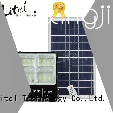 remote control solar led flood light inquire now for factory Litel Technology
