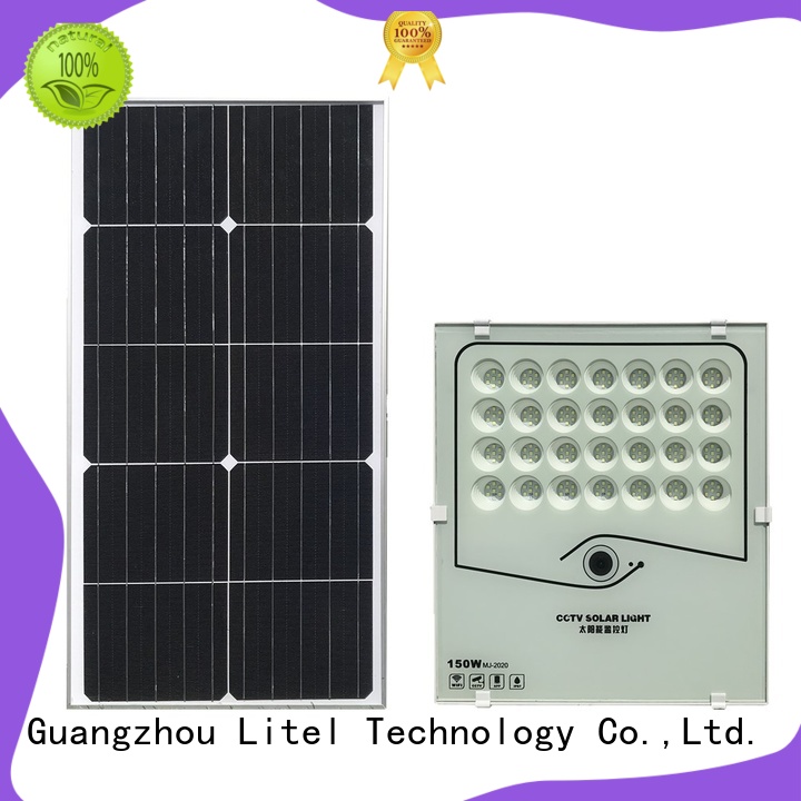 Litel teknolojisi En kaliteli yüksek güç güneş led sel ışık uzaktan kumanda ahır için