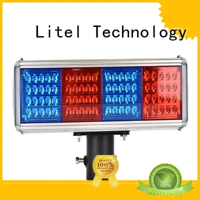 Litel Technology blinking solar powered traffic lights hot-sale for alert