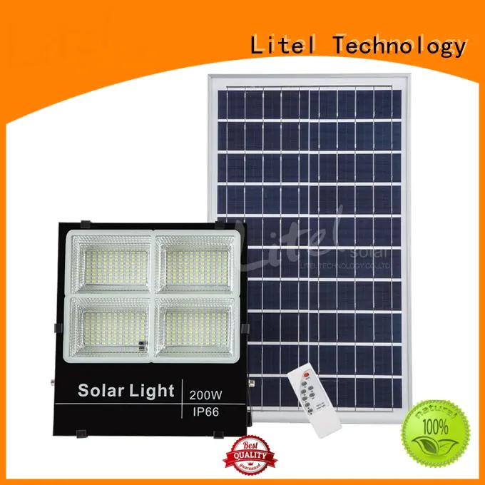 Litel Technology remote control best solar led flood lights inquire now for patio