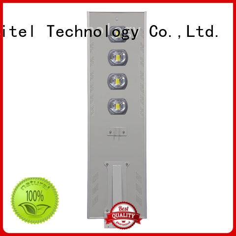 High lumen IP65 COB 40W  60W 80W 100w 120w aluminum housing all in one solar street light,customize acceptable