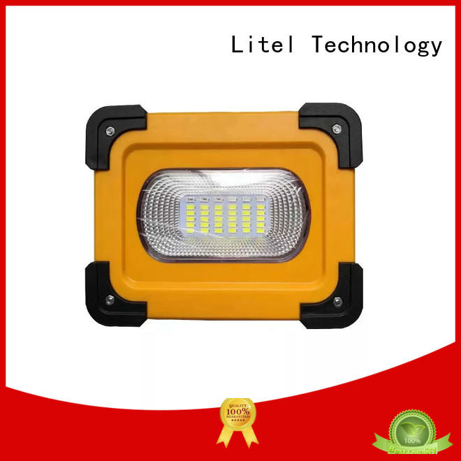 Litel Technology solar traffic light system blinking for alert