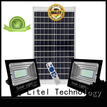 Patio Litel 기술을위한 대량으로 뜨거운 판매 태양 광 홍수 조명