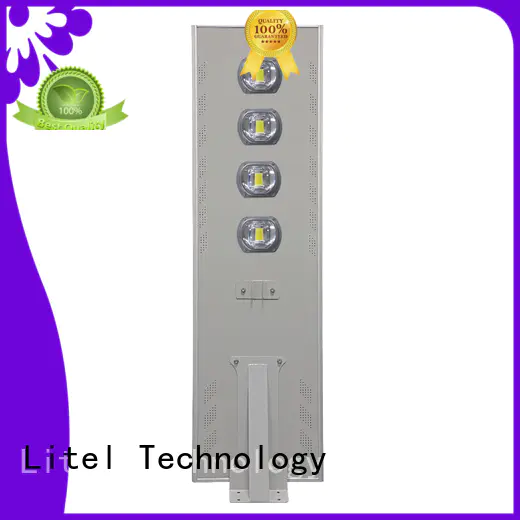 Litel Technology best quality all in one integrated solar street light radar for factory
