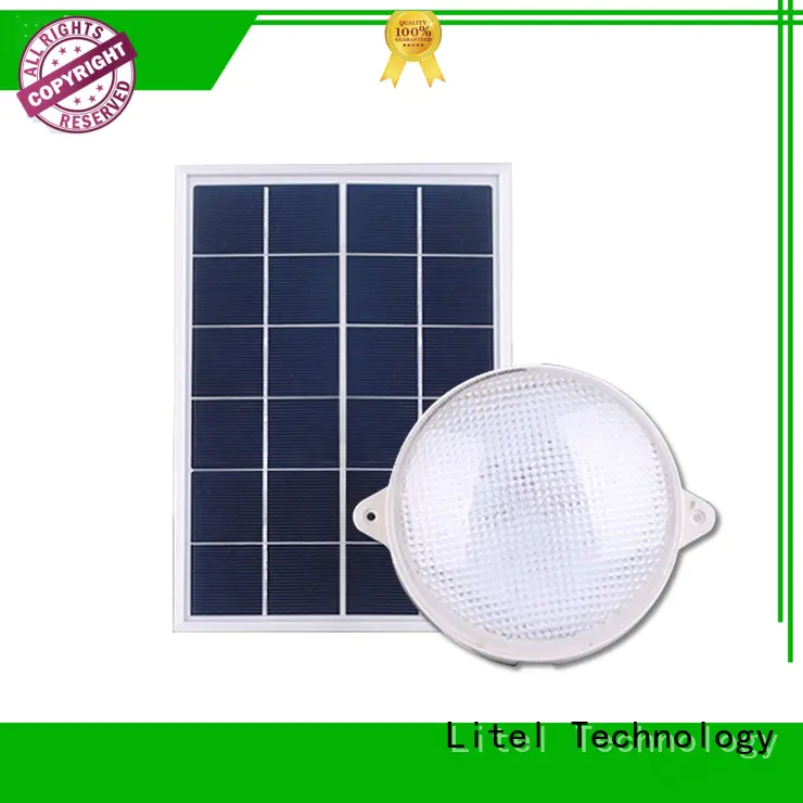 Litel Technology energy-saving solar powered ceiling light ODM for alert