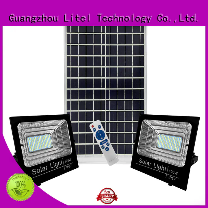 Litel Technology remote control high power solar led flood light inquire now for patio
