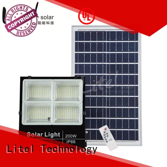 Litel Technology best quality solar powered flood lights outdoor hot-sale for factory