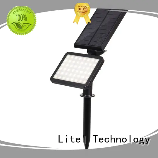 Litel Technology waterproof best solar garden lights pole for landscape