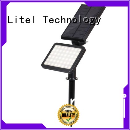 Lampada Solar Garden Lights Prato per atterraggio Spot Litel Technology