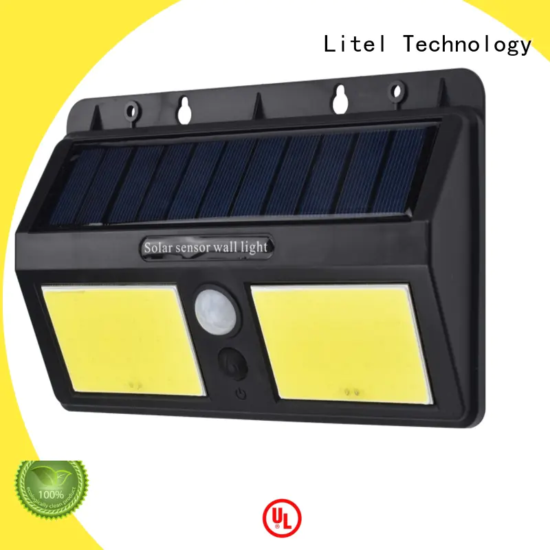 Litel Technology wireless high quality solar garden lights garage for gutter