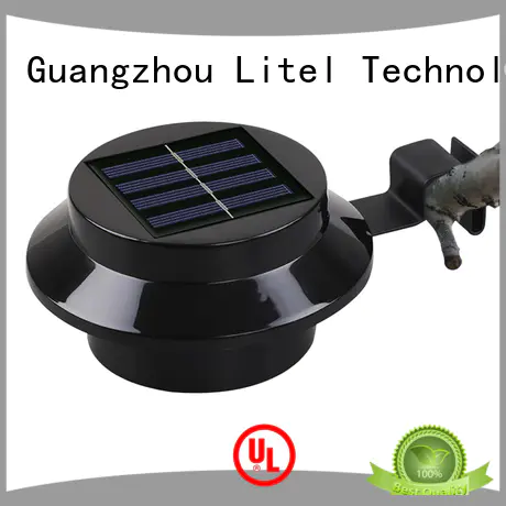 Litel Technology wireless solar led garden light step for landing spot