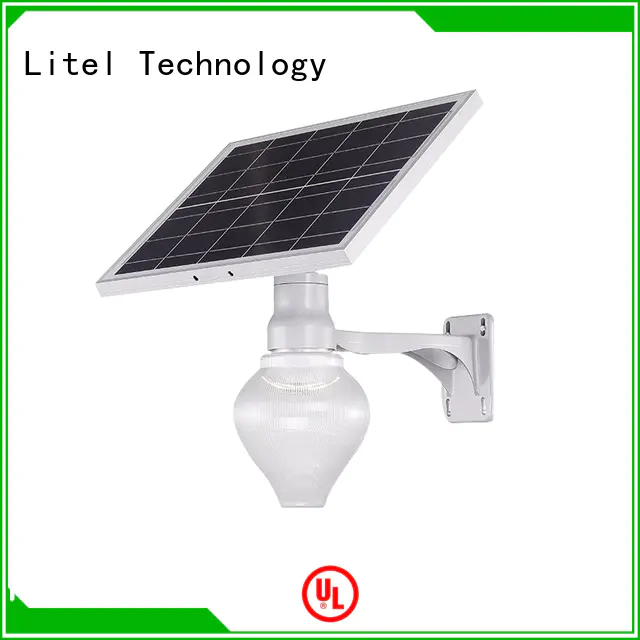 Litel Technology flickering solar garden wall lights top selling for landing spot