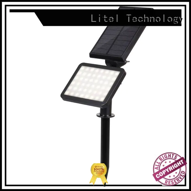 Litel Technology waterproof solar led garden light wall for garden