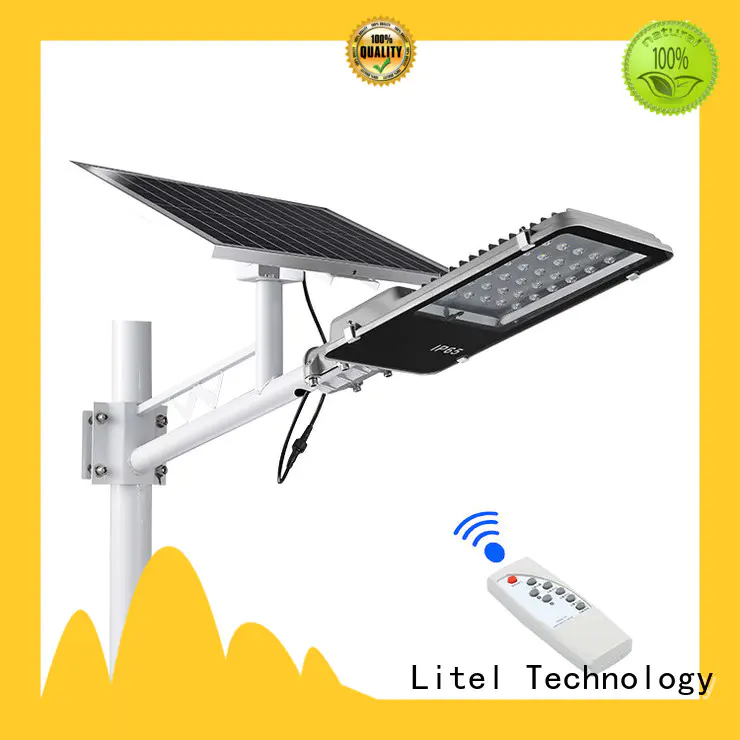 Litel Technology solar panel street light custom for street