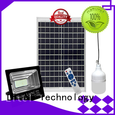 Heißverkauf Beste Solar-Flutlichter von Masse für Garage Litel Technology