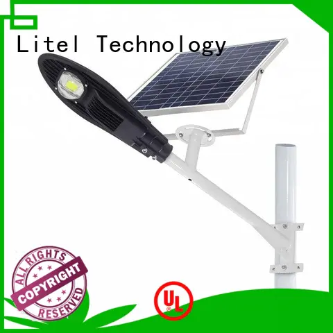 Litel Technology low cost solar powered street lights residential for workshop