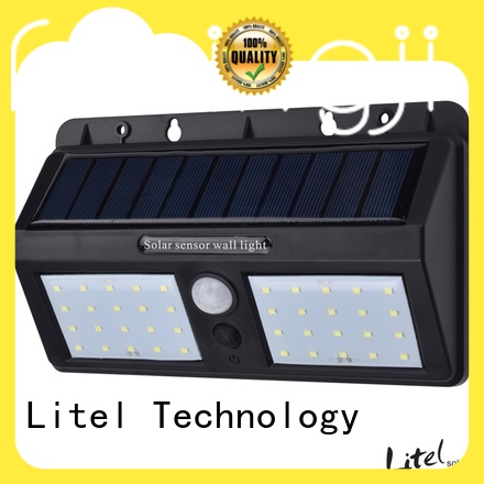 Litel Teknoloji Duvara Monte Güneş Paneli Bahçe Işıkları Oluk için satışa